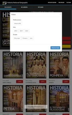 Historia National Geographic android App screenshot 4